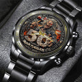 Iron Maiden 50th Anniversary Black Stainless Steel Watch – MAITM14652