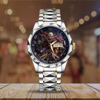 Iron Maiden Alloy Luxury Quartz Watch – TMTHU8673