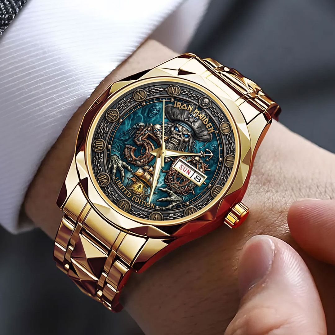 Iron Maiden 50th Anniversary Alloy Luxury Quartz Watch – TMTHU8054