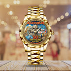 Iron Maiden 50th Anniversary Alloy Luxury Quartz Watch – MAITM14240