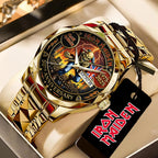 Iron Maiden 50th Anniversary Alloy Luxury Quartz Watch – TANTN19805