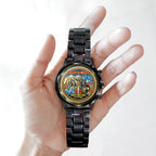 Iron Maiden 50th Anniversary Black Stainless Steel Watch – TANTN19765