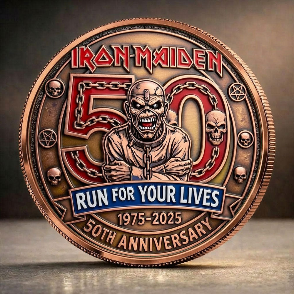 Iron Maiden 50th Anniversary Commemorative Coin – TANTN21558