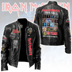 Iron Maiden 50th Anniversary Motorcycle Leather Jacket – HOATT14878
