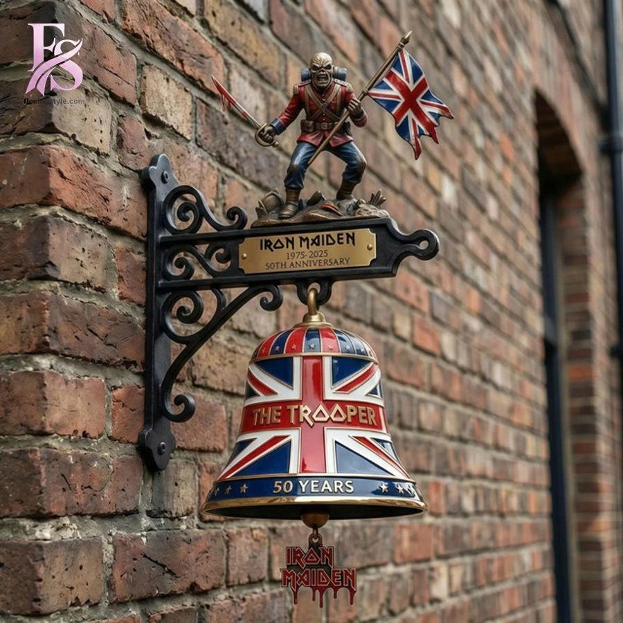 Iron Maiden 50th Anniversary Wall Bell