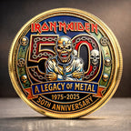 Iron Maiden 50th Anniversary Commemorative Coin – HOATT16628