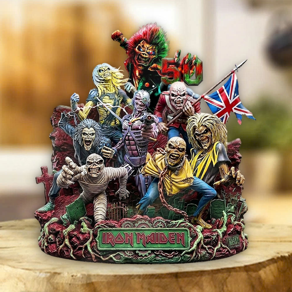 Iron Maiden Custom Shape Acrylic Plaque – TMTHU5632