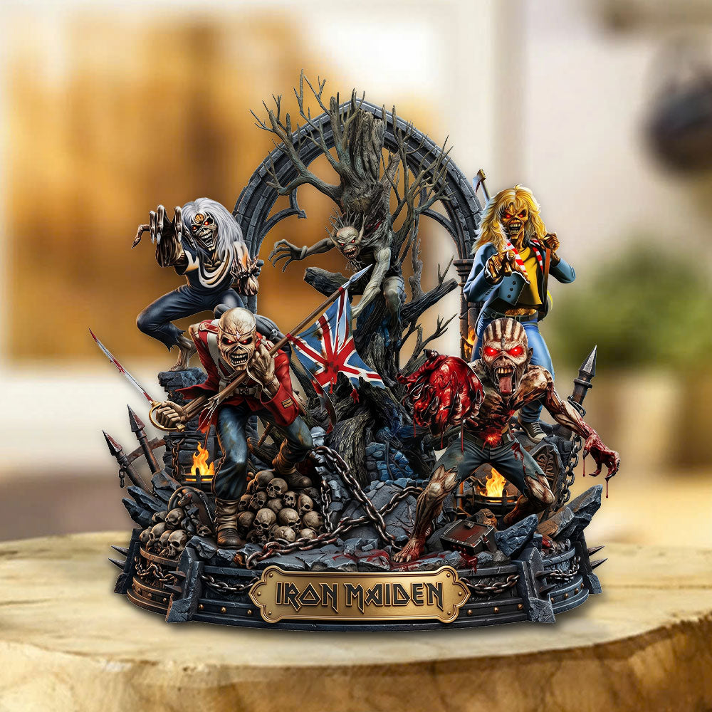 Iron Maiden Custom Shape Acrylic Plaque – TMTHU6037