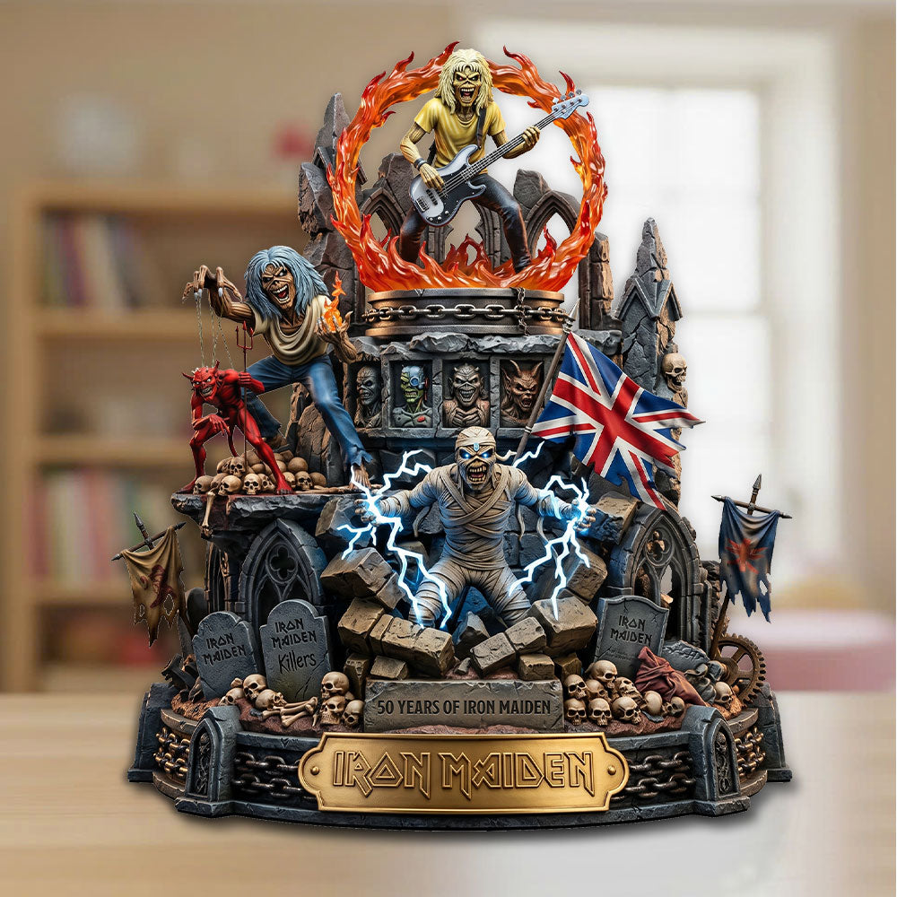 Iron Maiden Custom Shape Acrylic Plaque – TMTHU6039