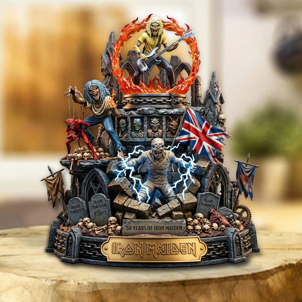 Iron Maiden Custom Shape Acrylic Plaque – TMTHU6039