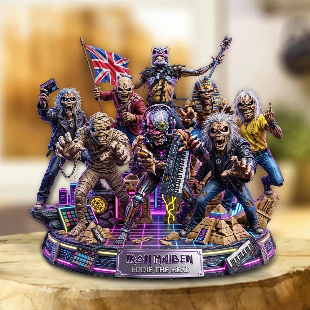 Iron Maiden Custom Shape Acrylic Plaque – TMTHU8711