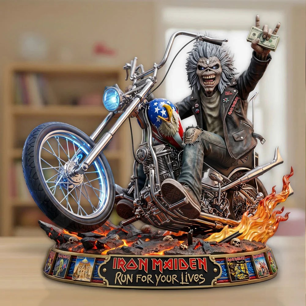 Iron Maiden Custom Shape Acrylic Plaque – TMTHU9288