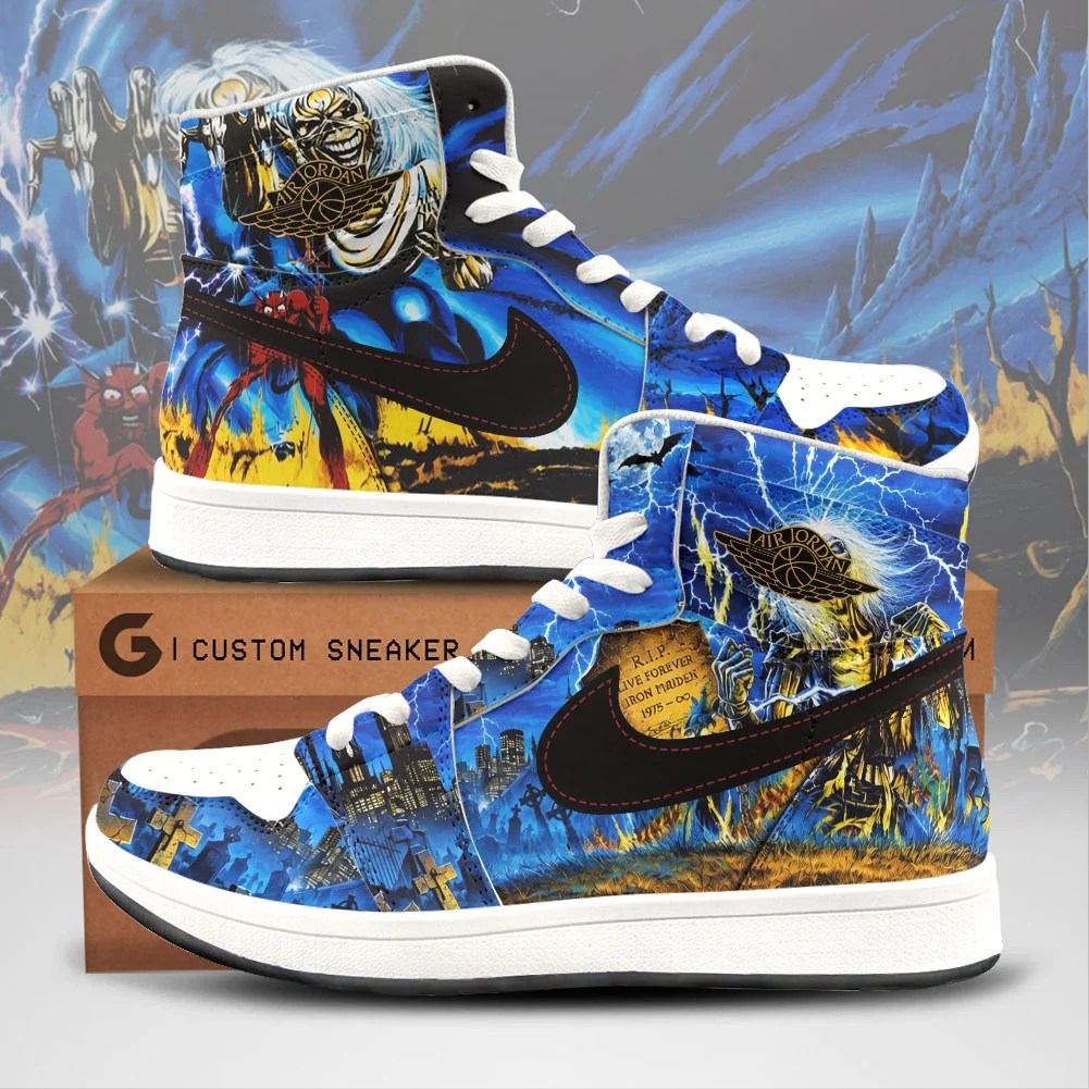 Iron Maiden AJ1 Sneaker – TMTHU9419