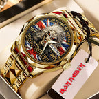 Iron Maiden Alloy Luxury Quartz Watch – TMTHU5597