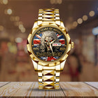 Iron Maiden Alloy Luxury Quartz Watch – TMTHU5597