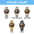 Iron Maiden Alloy Luxury Quartz Watch – TMTHU5597