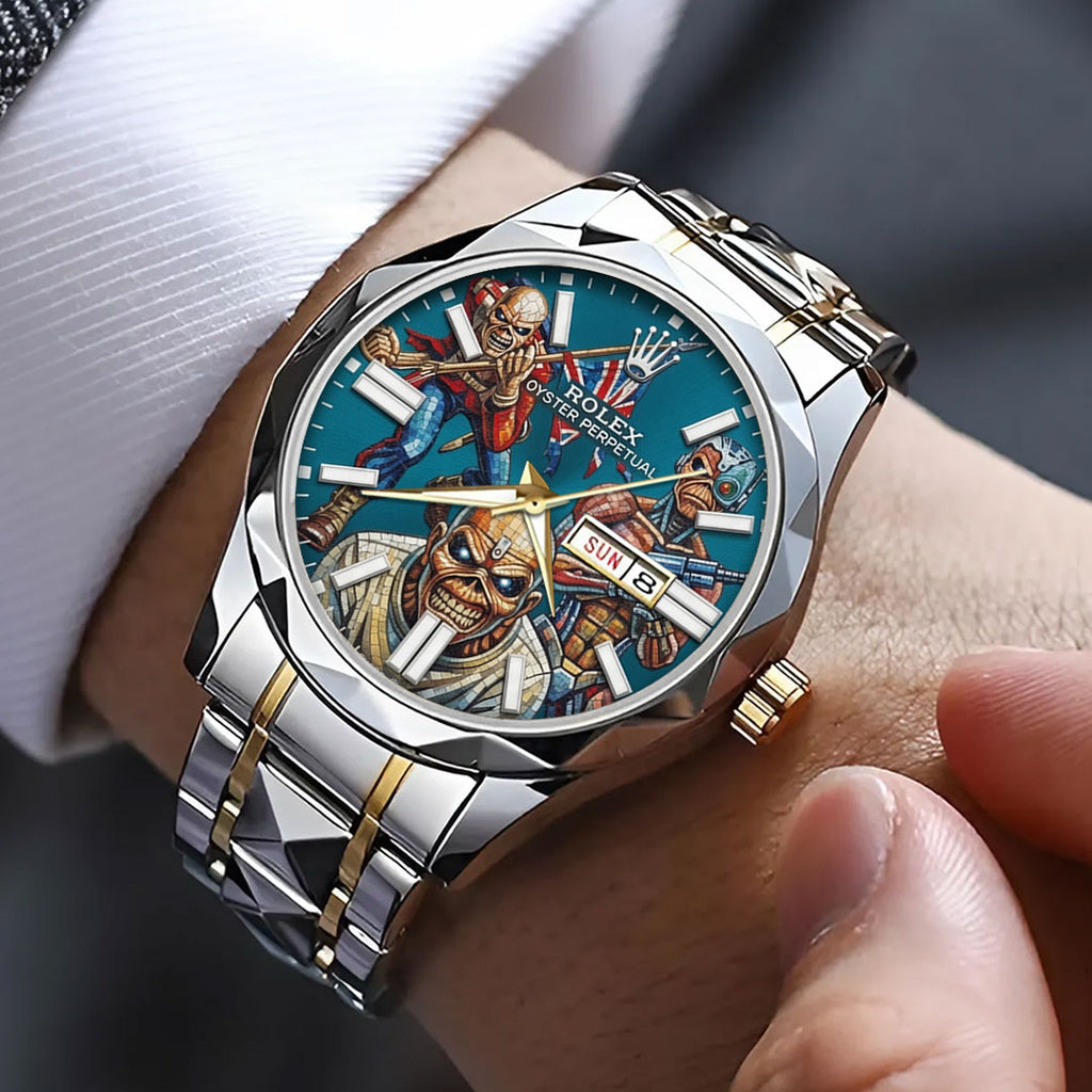 Iron Maiden Alloy Luxury Quartz Watch – TMTHU7807