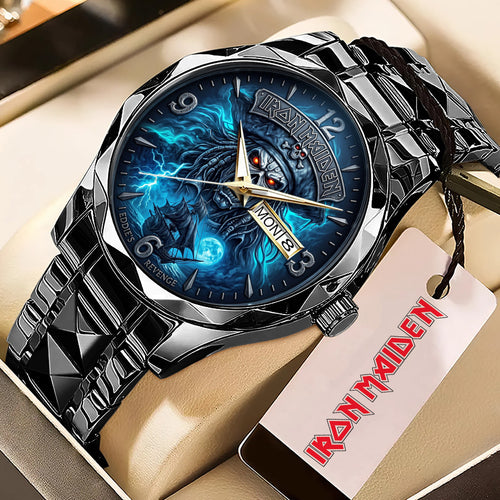 Iron Maiden Alloy Luxury Quartz Watch – TMTHU7905