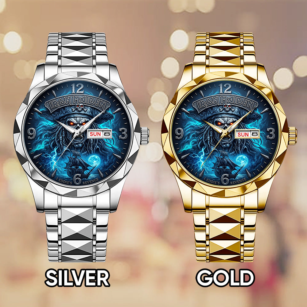 Iron Maiden Alloy Luxury Quartz Watch – TMTHU7905