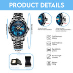 Iron Maiden Alloy Luxury Quartz Watch – TMTHU7905