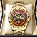 Iron Maiden Alloy Luxury Quartz Watch – HOATT19311