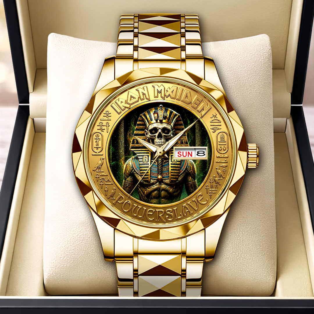 Iron Maiden Alloy Luxury Quartz Watch – HOATT19959