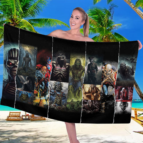 Iron Maiden Rectangle Beach Towel – TMTHU4414