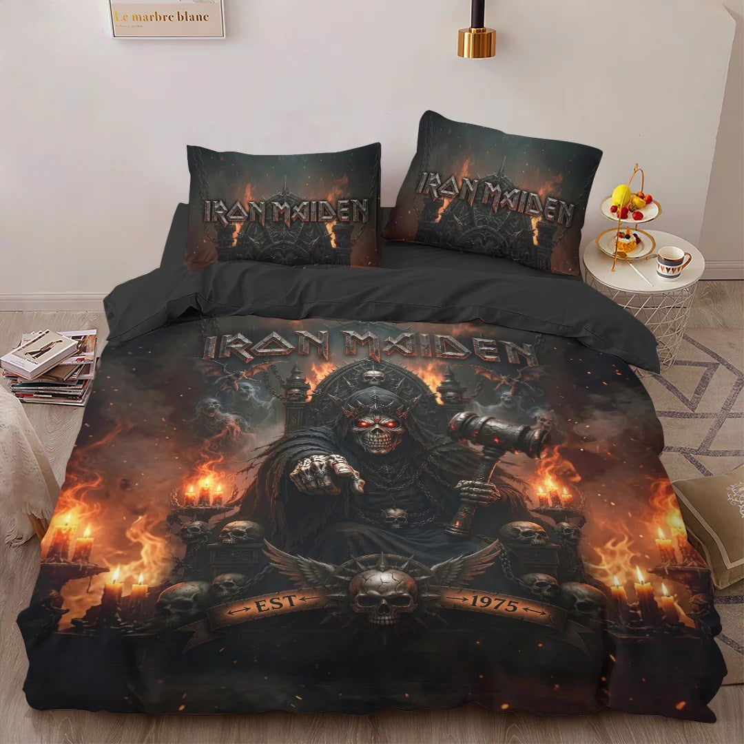 Iron Maiden 3-Piece Duvet Bedding Set – TMTHU8820