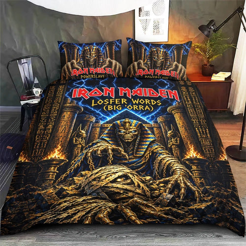 Iron Maiden 3-Piece Duvet Bedding Set – TMTHU9912