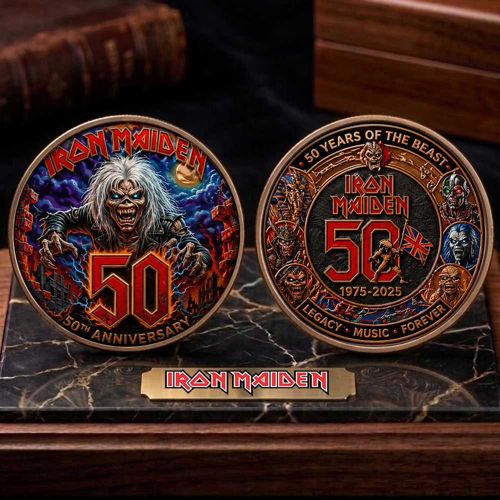 Iron Maiden Commemorative Coin – TMTHU5512