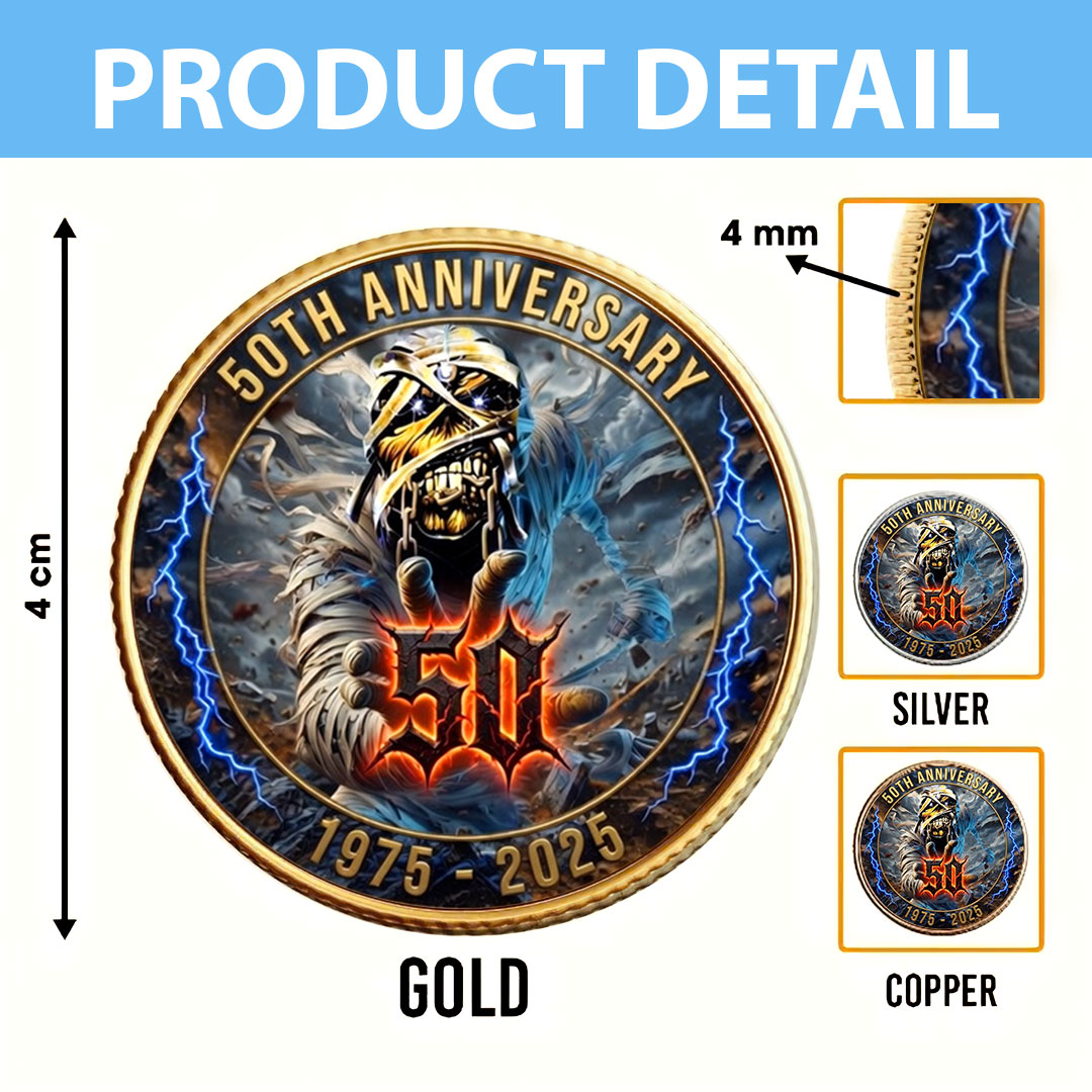 Iron Maiden Commemorative Coin – TMTHU5541