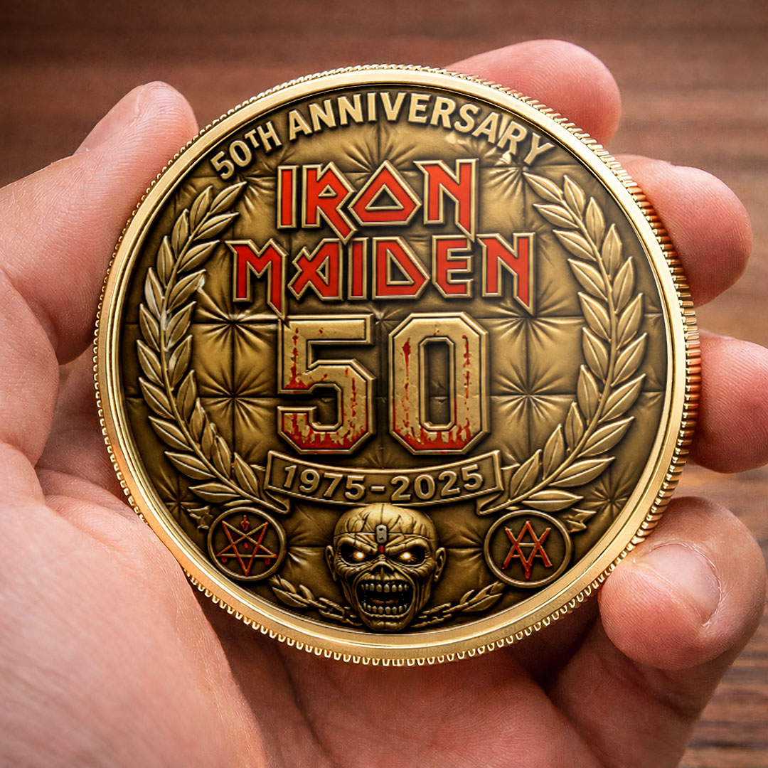 Iron Maiden Commemorative Coin – TMTHU5634