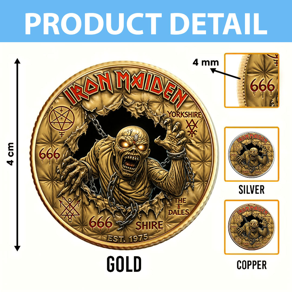 Iron Maiden Commemorative Coin – TMTHU5634