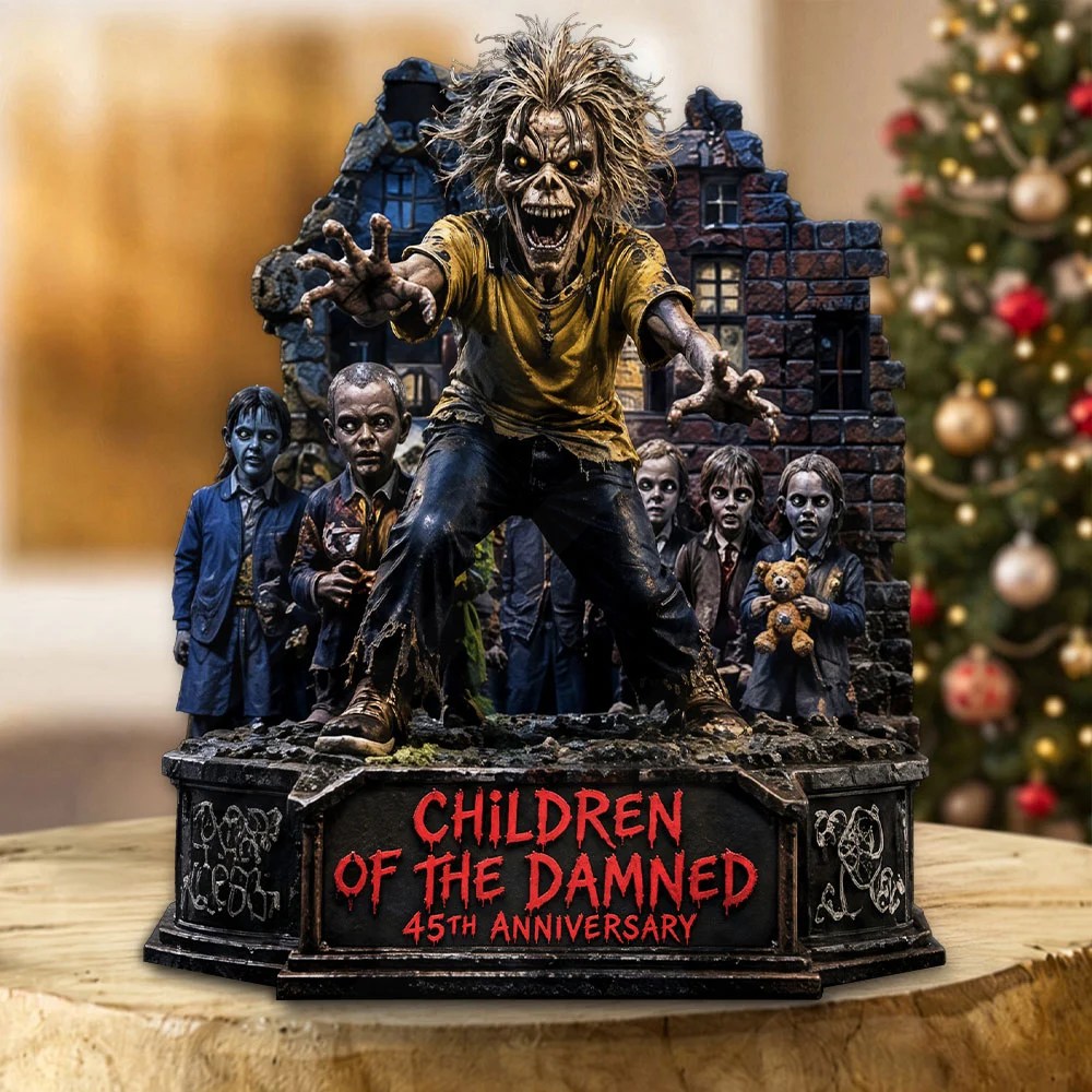 Iron Maiden: Children of The Damned 45th Anniversary Custom Shape Acrylic Plaque – TMTHU9994