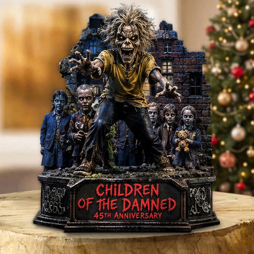 Iron Maiden: Children of The Damned 45th Anniversary Custom Shape Acrylic Plaque – TMTHU9994