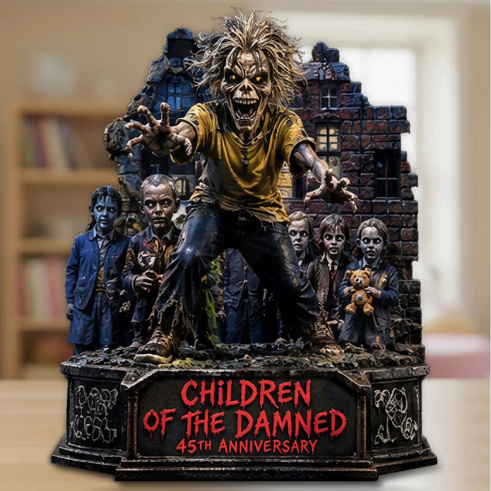 Iron Maiden: Children of The Damned 45th Anniversary Custom Shape Acrylic Plaque – TMTHU9994