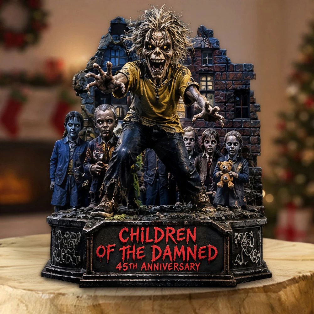 Iron Maiden: Children of The Damned 45th Anniversary Custom Shape Acrylic Plaque – TMTHU9994
