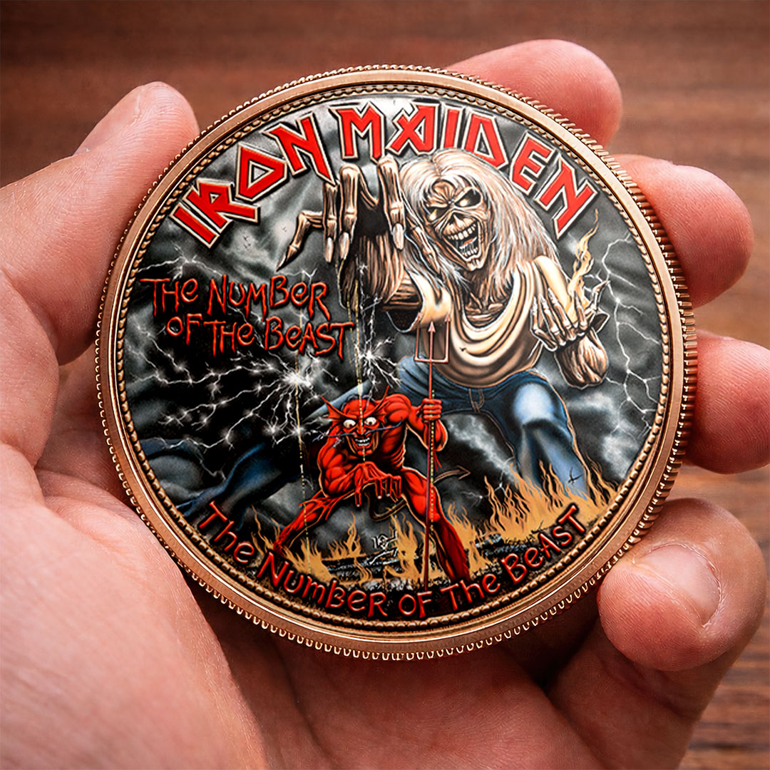 Iron Maiden Commemorative Coin – HOATT19960