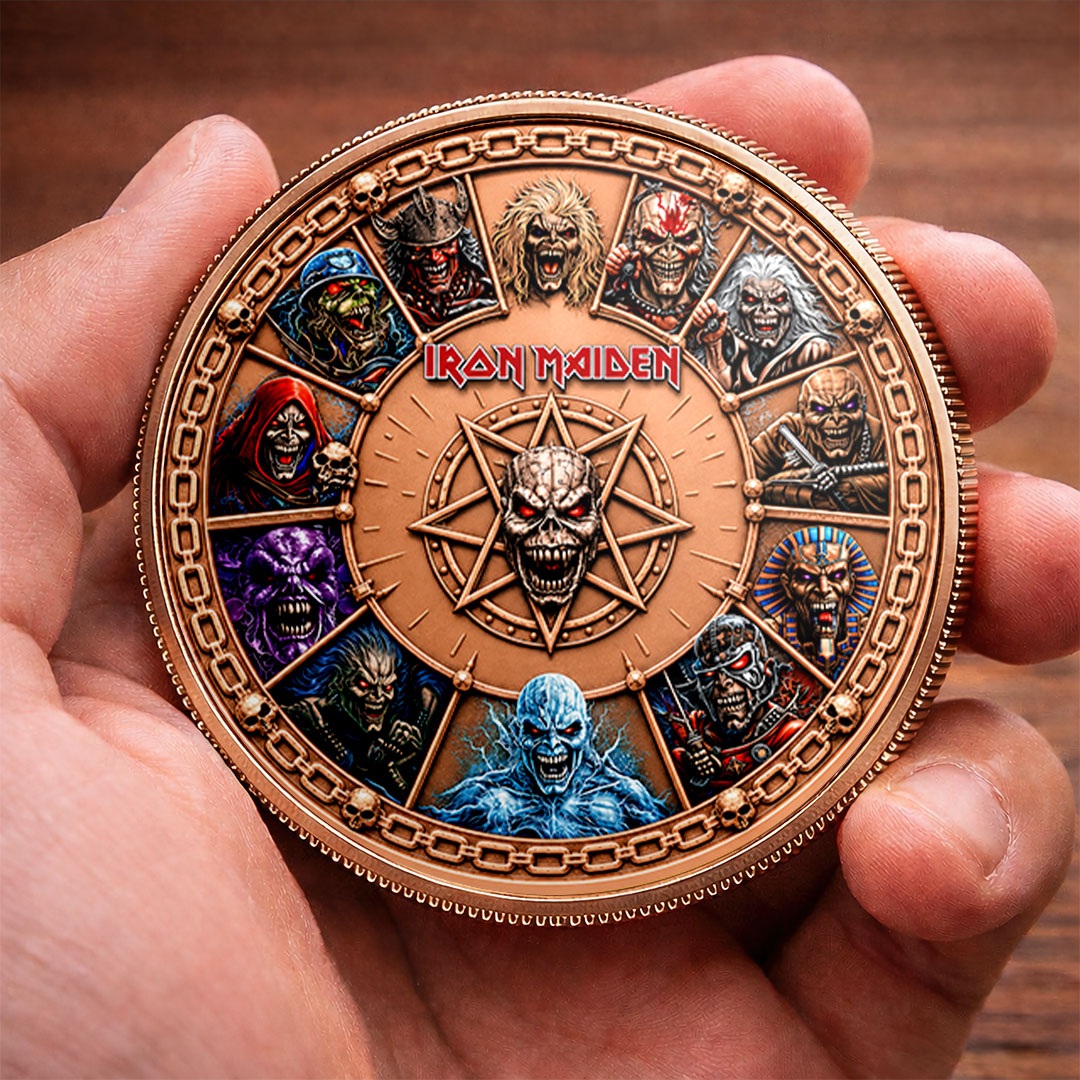 Iron Maiden Commemorative Coin – HOATT20231
