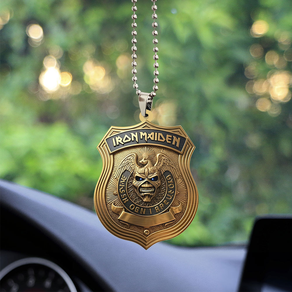 Iron Maiden Custom shape 2-sided Acrylic Car Ornament – GNE NEW460