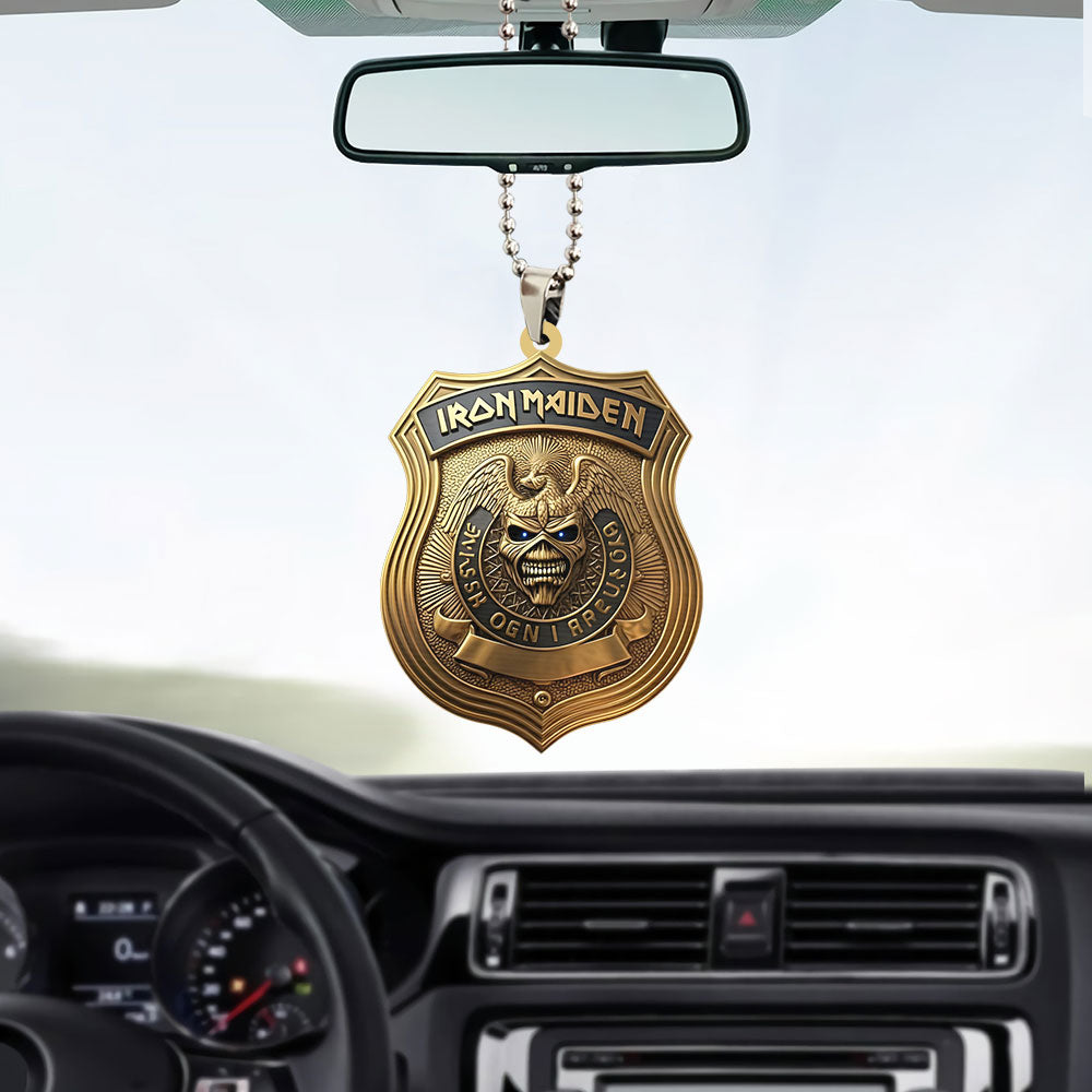 Iron Maiden Custom shape 2-sided Acrylic Car Ornament – GNE NEW460
