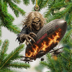 Iron Maiden Custom Shape 2-side Printed Acrylic Ornament – TMTHU9772