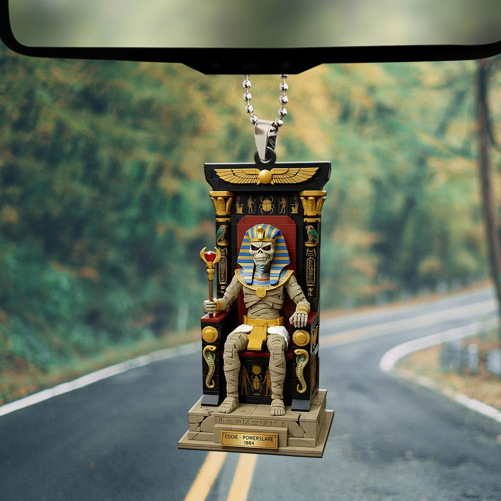 Iron Maiden Custom shape 2-sided Acrylic Car Ornament – MAITM14099