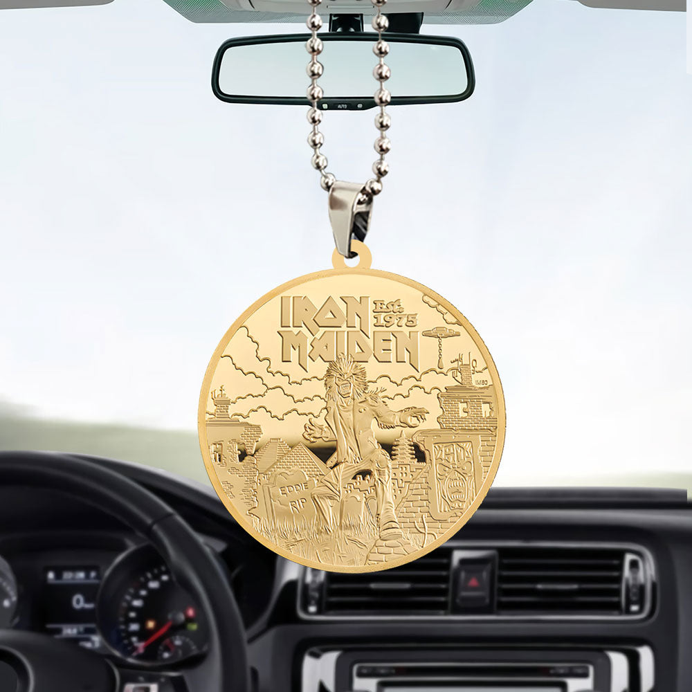 Iron Maiden Custom shape 2-sided Acrylic Car Ornament – TANTN 14344