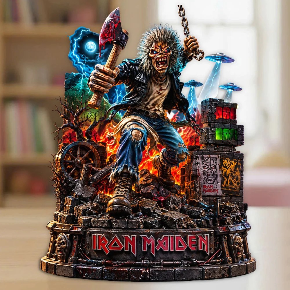 Iron Maiden Custom Shape Acrylic Plaque – TANTN25856