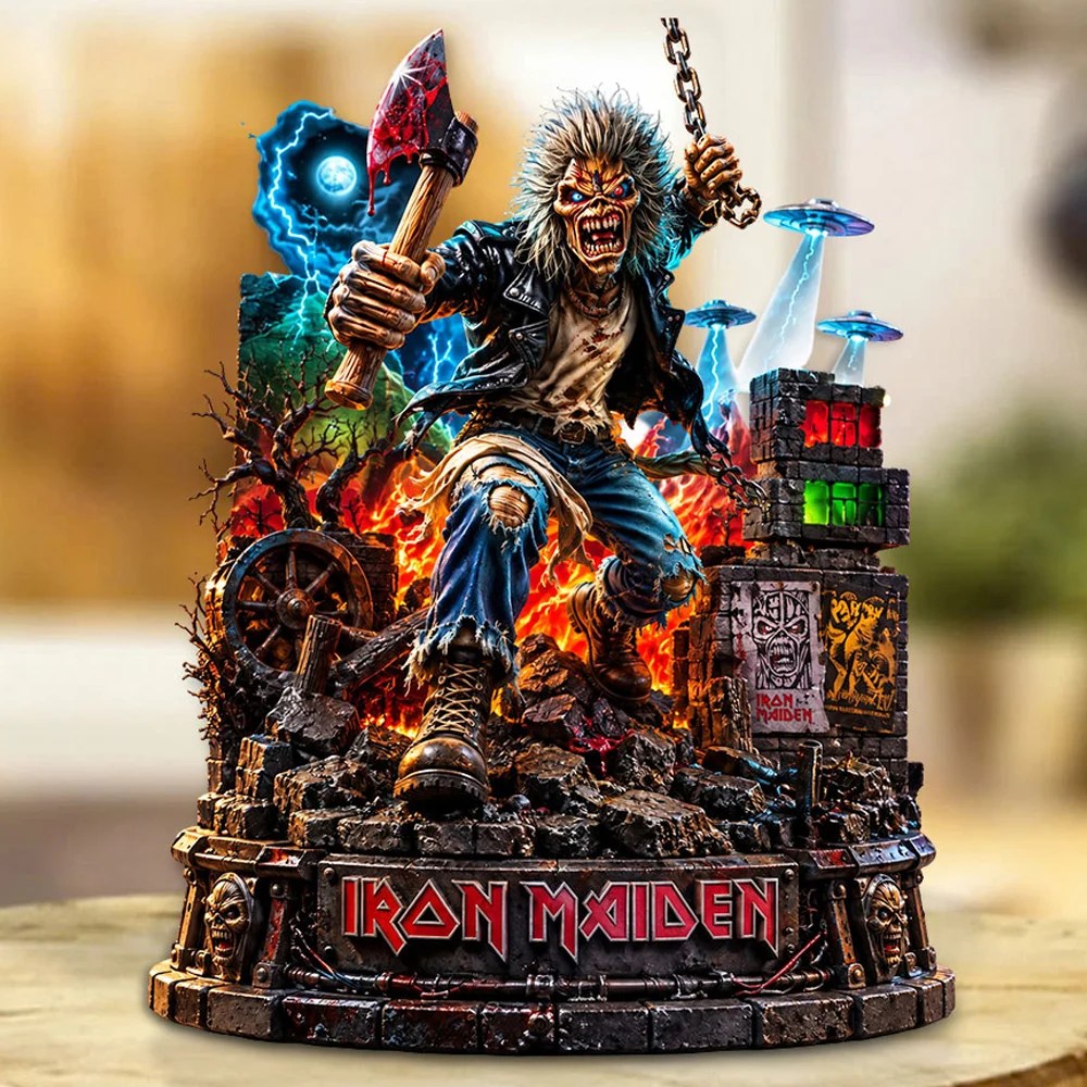 Iron Maiden Custom Shape Acrylic Plaque – TANTN25856