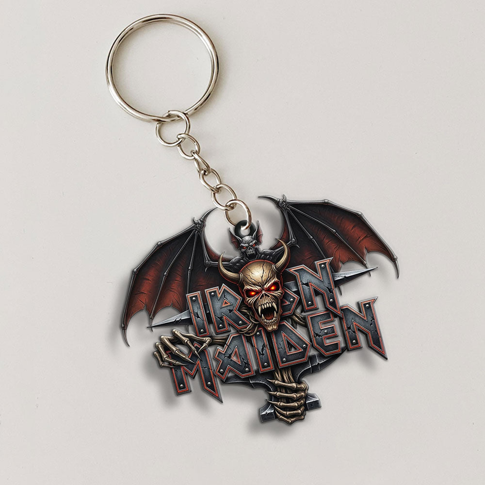 Iron Maiden Custom Shape 1-sided Keychain – MAITM14239