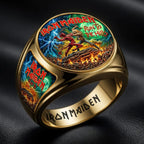 Iron Maiden 3D Engraved Ring – HOATT21696