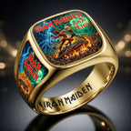 Iron Maiden 3D Engraved Ring – HOATT21696