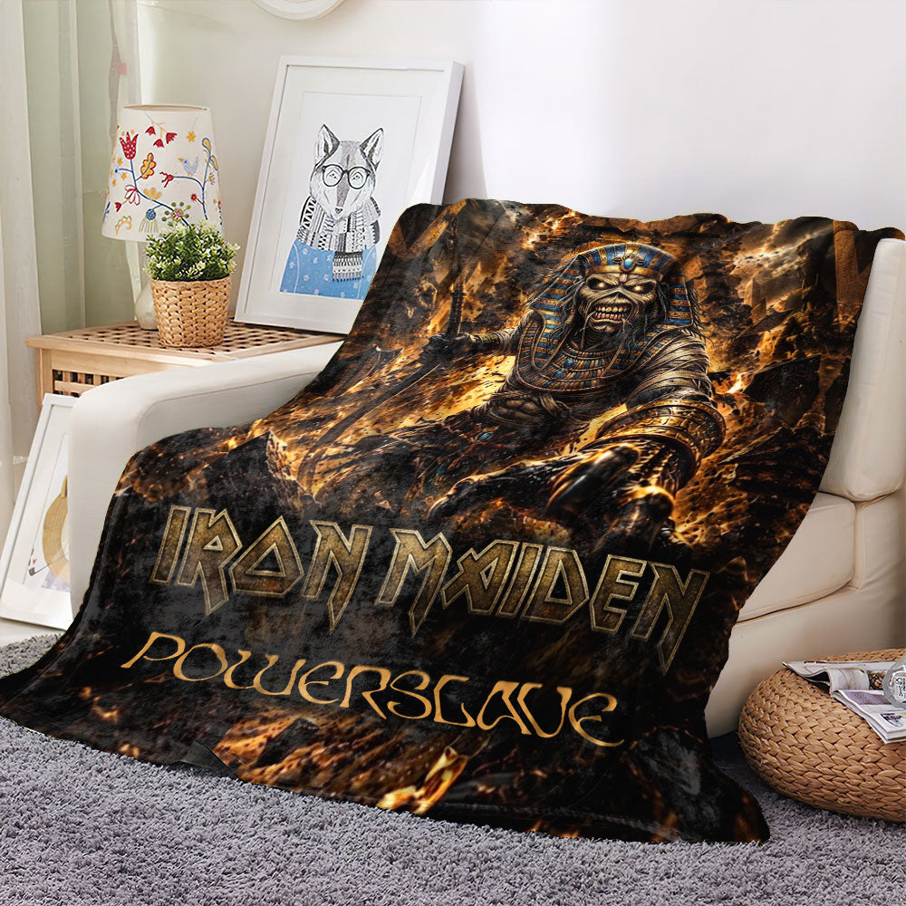 Iron Maiden Fleece Blanket – TMTHU7912